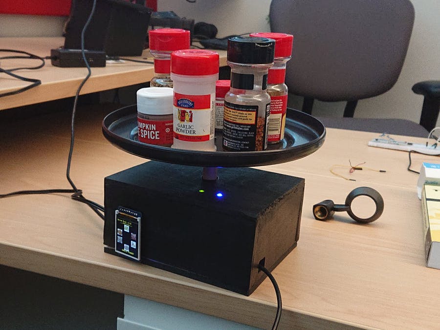 Voice Controlled Spice Rack image